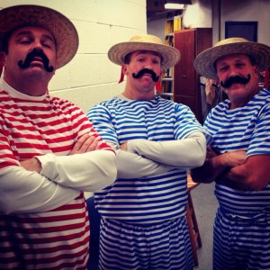 (l-r) Mr. Bezeau, Mr. Welton, Mr. Pratt